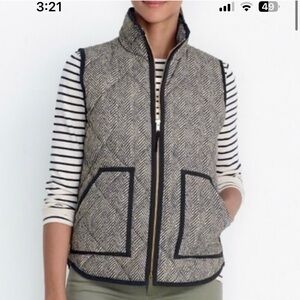 C.L.F. Diamond Quilted Zippered Vest Size 2XL